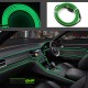 Universal Glowing Car Rope Light ( Green)