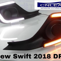 Maruti Suzuki Swift DRL Led Lights With Indicator (2018-Onwards)  Maruti Suzuki Swift DRL Led Lights With Indicator (2018-Onwards)