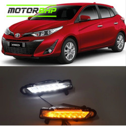 Toyota Yaris Front LED DRL Light Toyota Yaris Front LED DRL Light