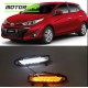 Toyota Yaris Front LED DRL Light 