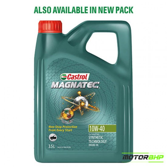 Castrol Magnatec Part-Synthetic Engine Oil for Petrol Cars (3.5 L) 10W-40 