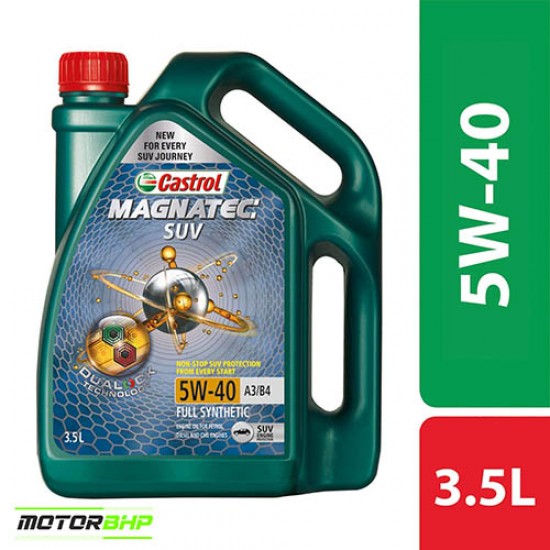 Castrol Full Synthetic Engine Oil for Petrol, CNG and Diesel SUVs