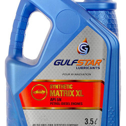 Gulfstar 5W-30 Semi Synthetic Petrol Engine Oil for Cars (3.5 L) Gulfstar 5W-30 Semi Synthetic Petrol Engine Oil for Cars (3.5 L)