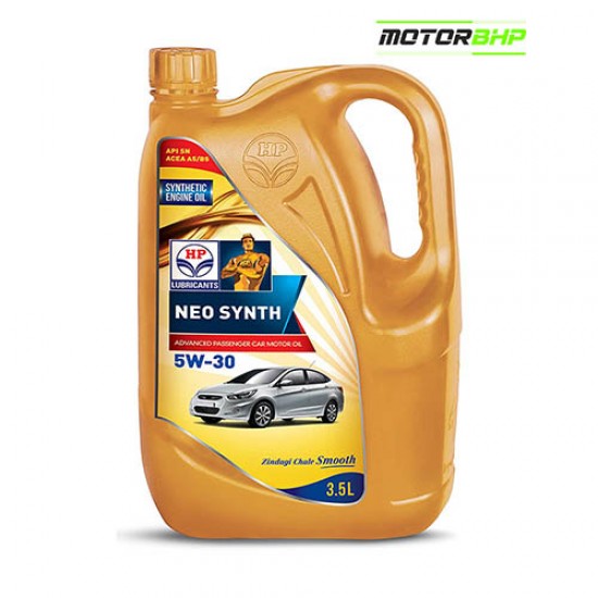 HP Lubricants Neo Synth Semi Synthetic Engine Oil for Cars (3.5 L) 