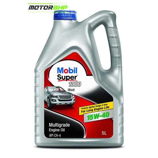 Mobil Super 1000 Diesel 15W-40  Multigrade Engine Oil (5L)