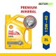 Shell Helix Premium Mineral Engine Oil for Diesel & Petrol Cars (3 L)