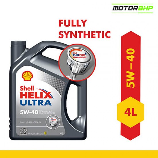 Shell Helix Ultra Fully Synthetic Engine Oil for Petrol, Diesel, CNG/LPG Cars (4 L) Shell Helix Ultra Fully Synthetic Engine Oil for Petrol, Diesel, CNG/LPG Cars (4 L)