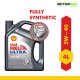 Shell Helix Ultra Fully Synthetic Engine Oil for Petrol, Diesel, CNG/LPG Cars (4 L)