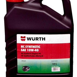 Wuerth 10W-40 Semi Synthetic Engine Oil (3.5 L) Wuerth 10W-40 Semi Synthetic Engine Oil (3.5 L)