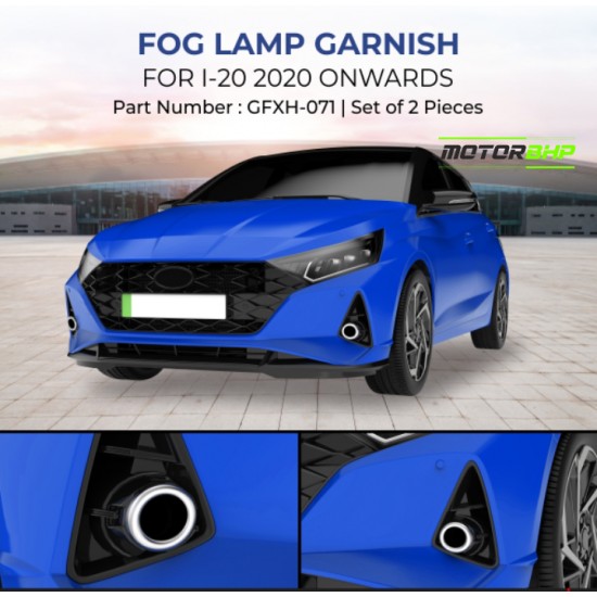 Hyundai i20 Fog Lamp Garnish (2020-Onwards)
