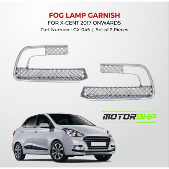 Hyundai Xcent Fog Lamp Garnish (2017-Onwards)