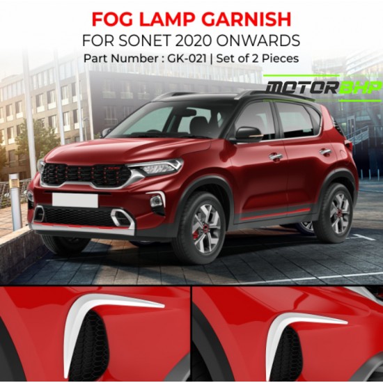 Kia Sonet Fog Lamp Garnish (2020-Onwards)