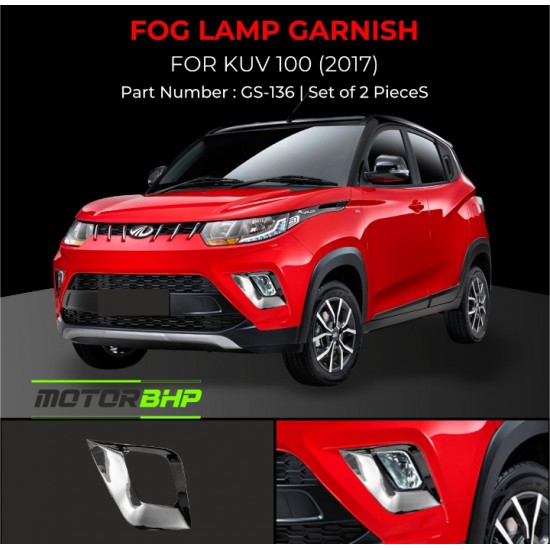 Mahindra KUV100 Fog Lamp Garnish (2017 Onwards)