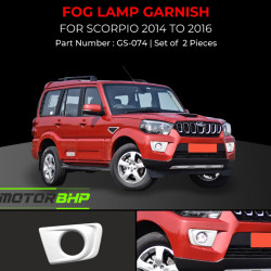 Mahindra Scorpio Fog Lamp Garnish (2014-2016) Mahindra Scorpio Fog Lamp Garnish (2014-2016)