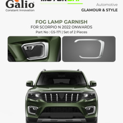 Mahindra Scorpio N Fog Lamp Chrome Garnish (2022-Onwards) Mahindra Scorpio N Fog Lamp Chrome Garnish (2022-Onwards)