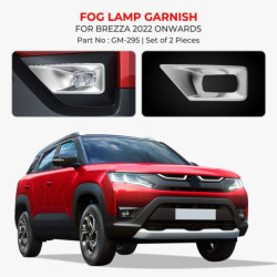 Maruti Suzuki Brezza Fog Lamp Chrome Garnish (2022-Onawrds)  Maruti Suzuki Brezza Fog Lamp Chrome Garnish (2022-Onawrds)