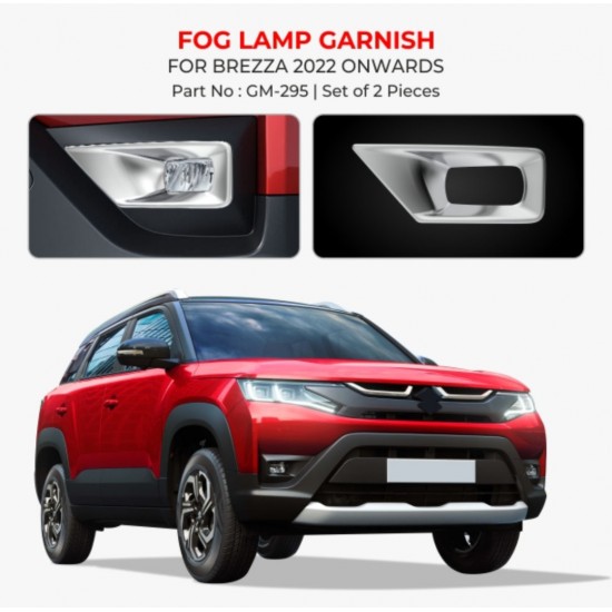  Maruti Suzuki Brezza Fog Lamp Chrome Garnish (2022-Onawrds)