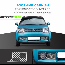 Maruti Suzuki Ignis Fog Lamp Chrome Garnish (2016-Onawrds)  Maruti Suzuki Ignis Fog Lamp Chrome Garnish (2016-Onawrds)