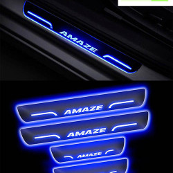Honda Amaze LED Door Foot Step Sill Plate  Honda Amaze LED Door Foot Step Sill Plate