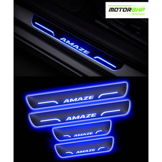  Honda Amaze LED Door Foot Step Sill Plate