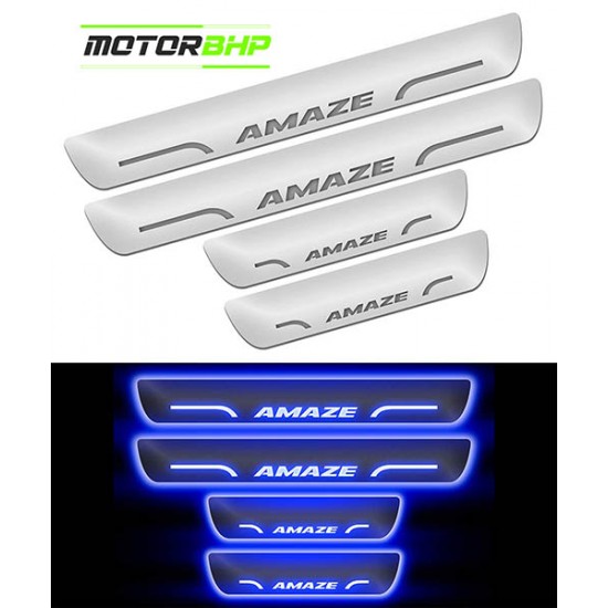  Honda Amaze LED Door Foot Step Sill Plate