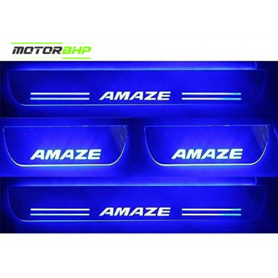  Honda Amaze 2018 LED Door Foot Step Sill Plate