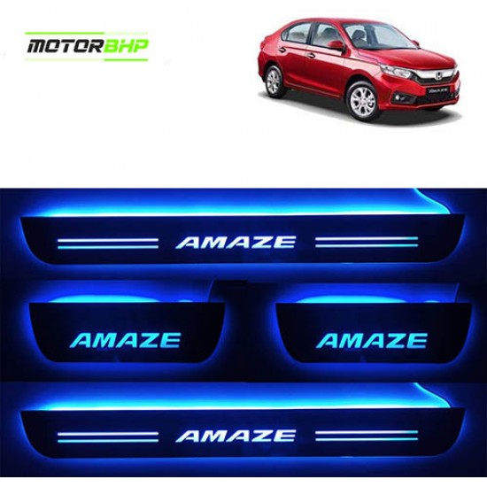  Honda Amaze 2018 LED Door Foot Step Sill Plate