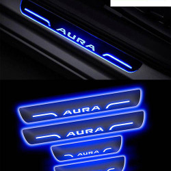 Hyundai Aura LED Door Foot Step Sill Plate Hyundai Aura LED Door Foot Step Sill Plate
