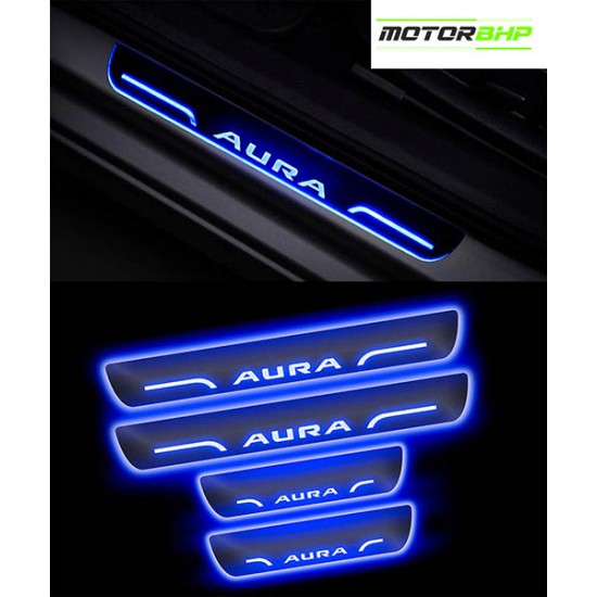 Hyundai Aura LED Door Foot Step Sill Plate