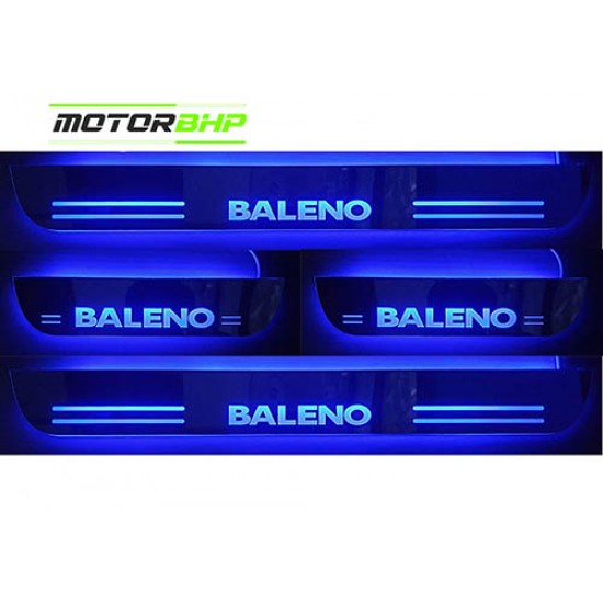 Maruti Suzuki Baleno LED Door Foot Step Sill Plate