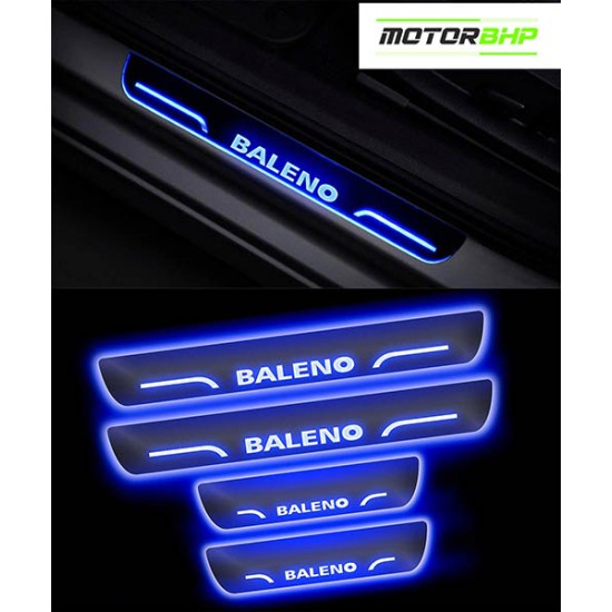 Maruti Suzuki Baleno LED Door Foot Step Sill Plate