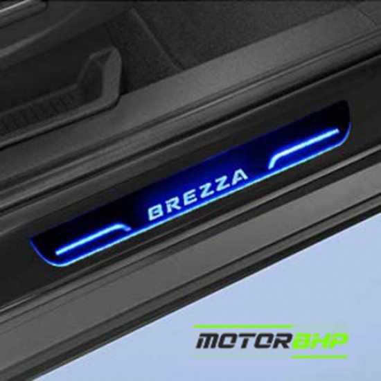 Maruti Suzuki Brezza LED Door Foot Step Sill Plate