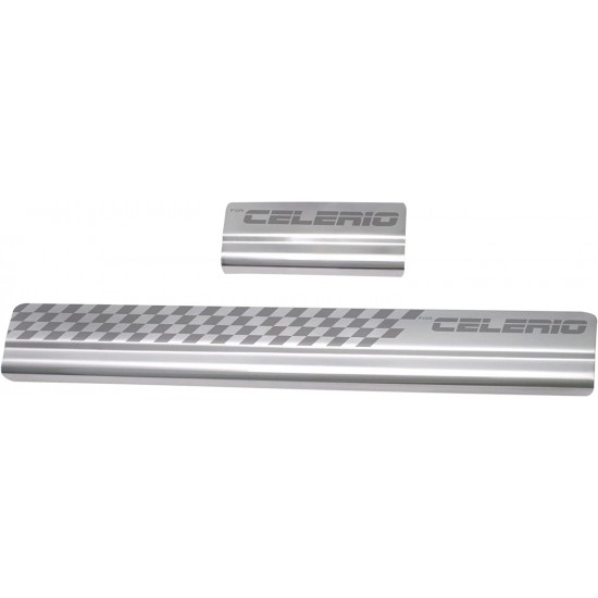 Galio Maruti Suzuki Celerio Stainless Steel Sill Guard Foot Step (2021-Onwards)