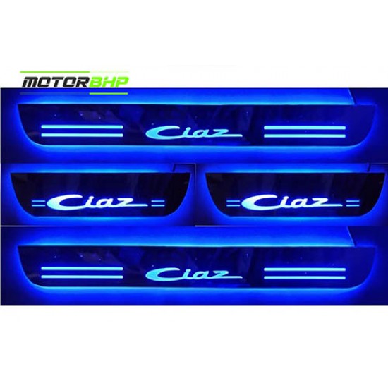 Maruti Suzuki Ciaz LED Door Foot Step Sill Plate