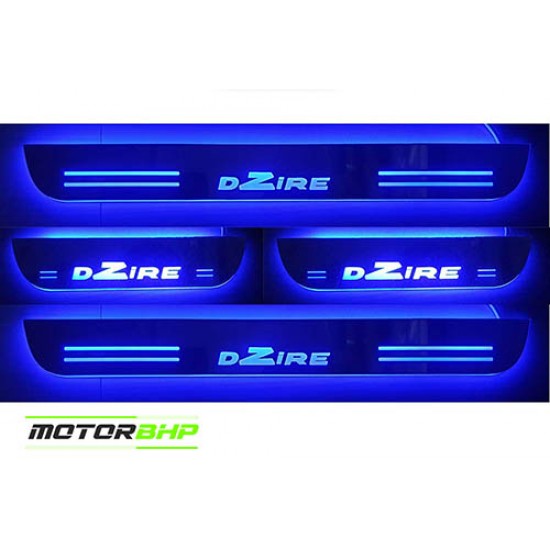 Maruti Suzuki Dzire LED Door Foot Step Sill Plate