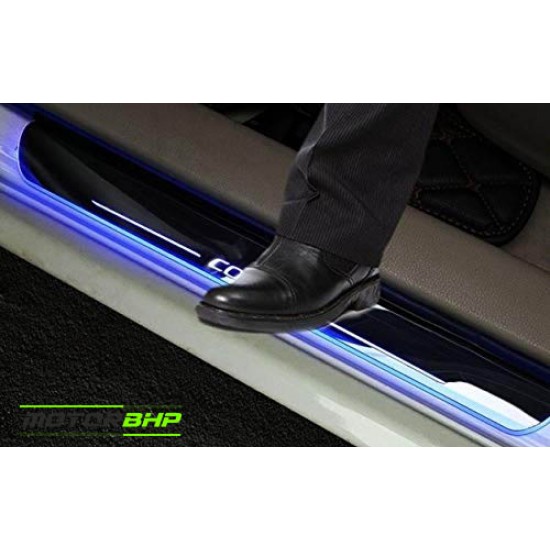  MG Hector LED Door Foot Step Sill Plate