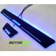 Toyota Etios LED Door Foot Step Sill Plate Mirror Finish Black Glossy