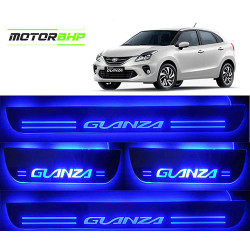 Toyota Glanza LED Door Foot Step Sill Plate Toyota Glanza LED Door Foot Step Sill Plate