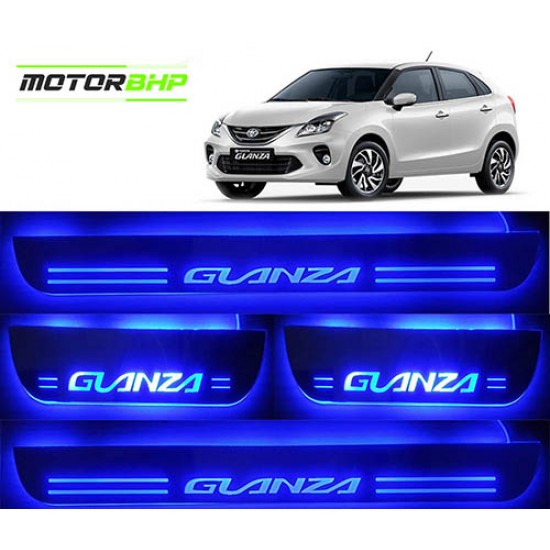 Toyota Glanza LED Door Foot Step Sill Plate