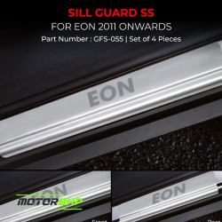 Hyundai Eon Stainless Steel Sill Guard Foot Step (2011-Onwards) Hyundai Eon Stainless Steel Sill Guard Foot Step (2011-Onwards)