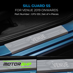 Venue Stainless Steel Sill Guard Foot Step (2019 Onwards) Venue Stainless Steel Sill Guard Foot Step (2019 Onwards)