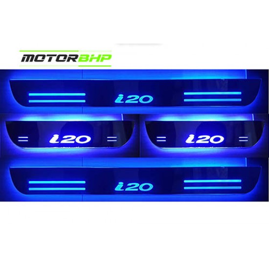 Hyundai I20 LED Door Foot Step Sill Plate