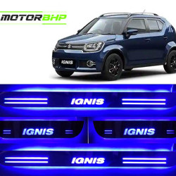 Maruti Suzuki Ignis LED Door Foot Step Sill Plate Maruti Suzuki Ignis LED Door Foot Step Sill Plate
