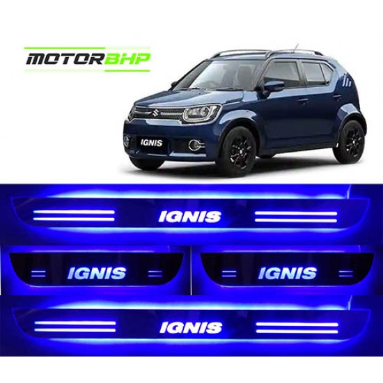 Maruti Suzuki Ignis LED Door Foot Step Sill Plate