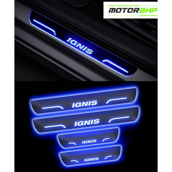 Maruti Suzuki Ignis LED Door Foot Step Sill Plate