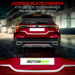Kia Seltos Licence Plate Garnish (2019-Onwards) Kia Seltos Licence Plate Garnish (2019-Onwards)