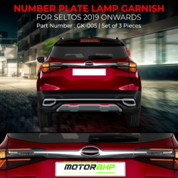 Kia Seltos Rear Number Plate Lamp Garnish (2019-Onwards) Kia Seltos Rear Number Plate Lamp Garnish (2019-Onwards)