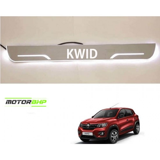  Renault Kwid LED Door Foot Step Sill Plate