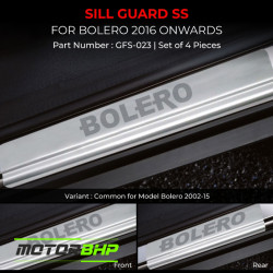 Mahindra Bolero Stainless Steel Sill Guard Foot Step (2016 Onwards) Mahindra Bolero Stainless Steel Sill Guard Foot Step (2016 Onwards)