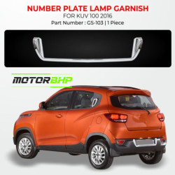 Mahindra KUV100 Number Plate Lamp Garnish (2016-Onwards) Mahindra KUV100 Number Plate Lamp Garnish (2016-Onwards)